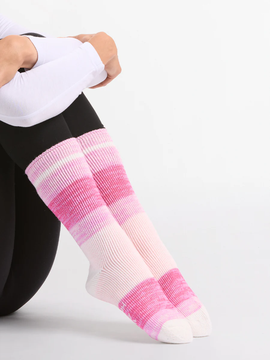 Women's Heat Bods Brushed Crew Socks 1 Pack - Image 3
