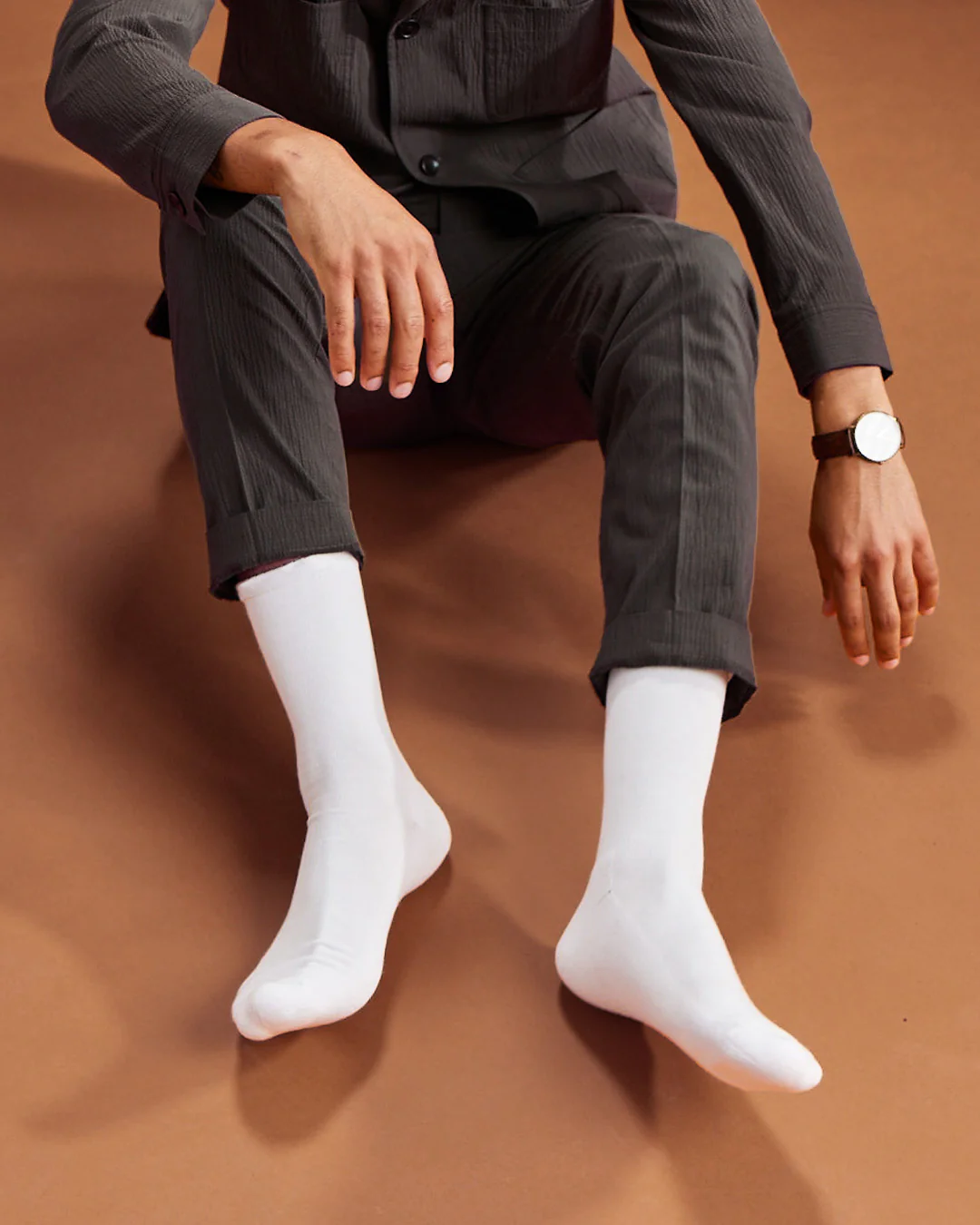 Men's All Day Cotton Rich Cushioned Crew 2 Pack - Image 3