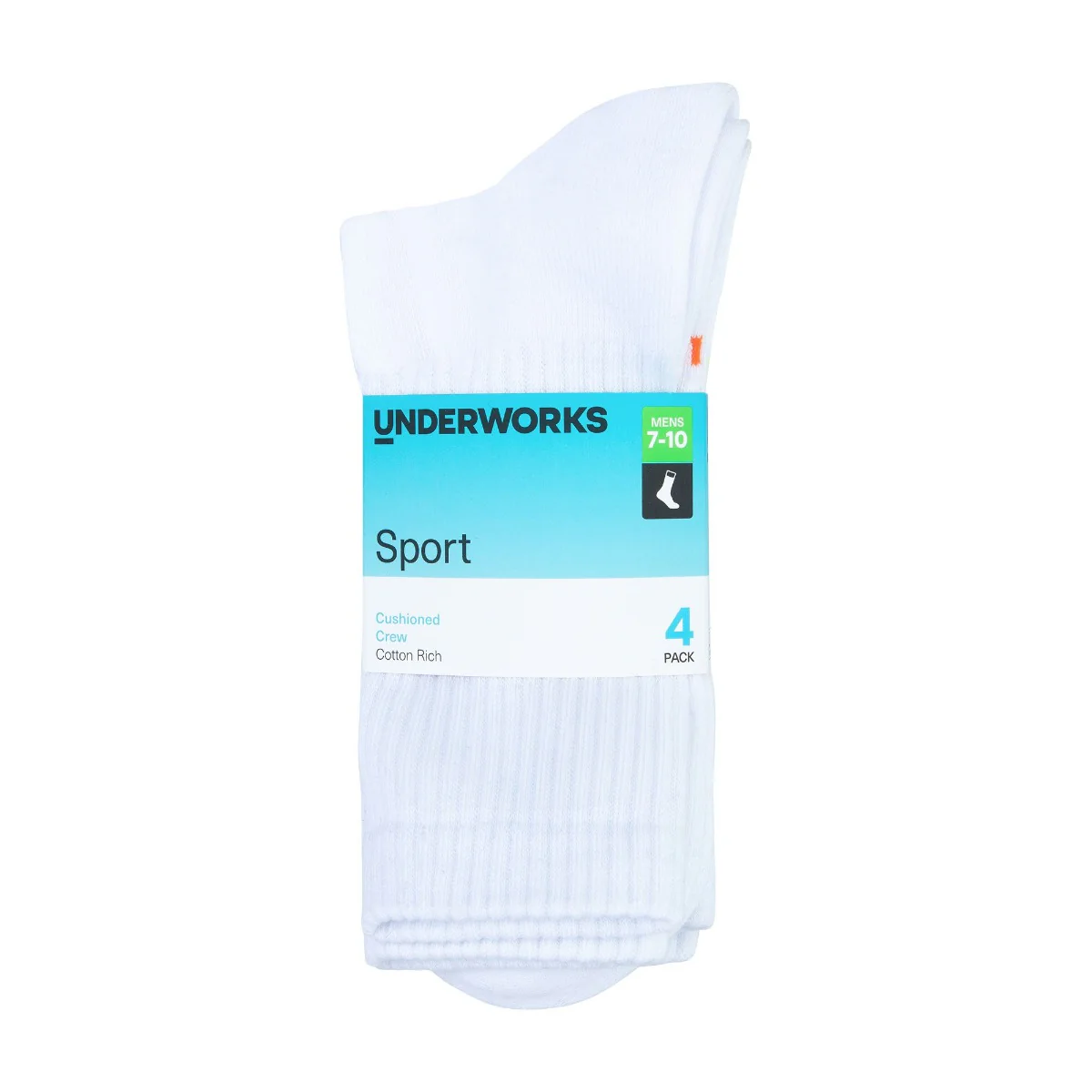 Men's Sport Cushioned Crew 4 Pack - Image 3