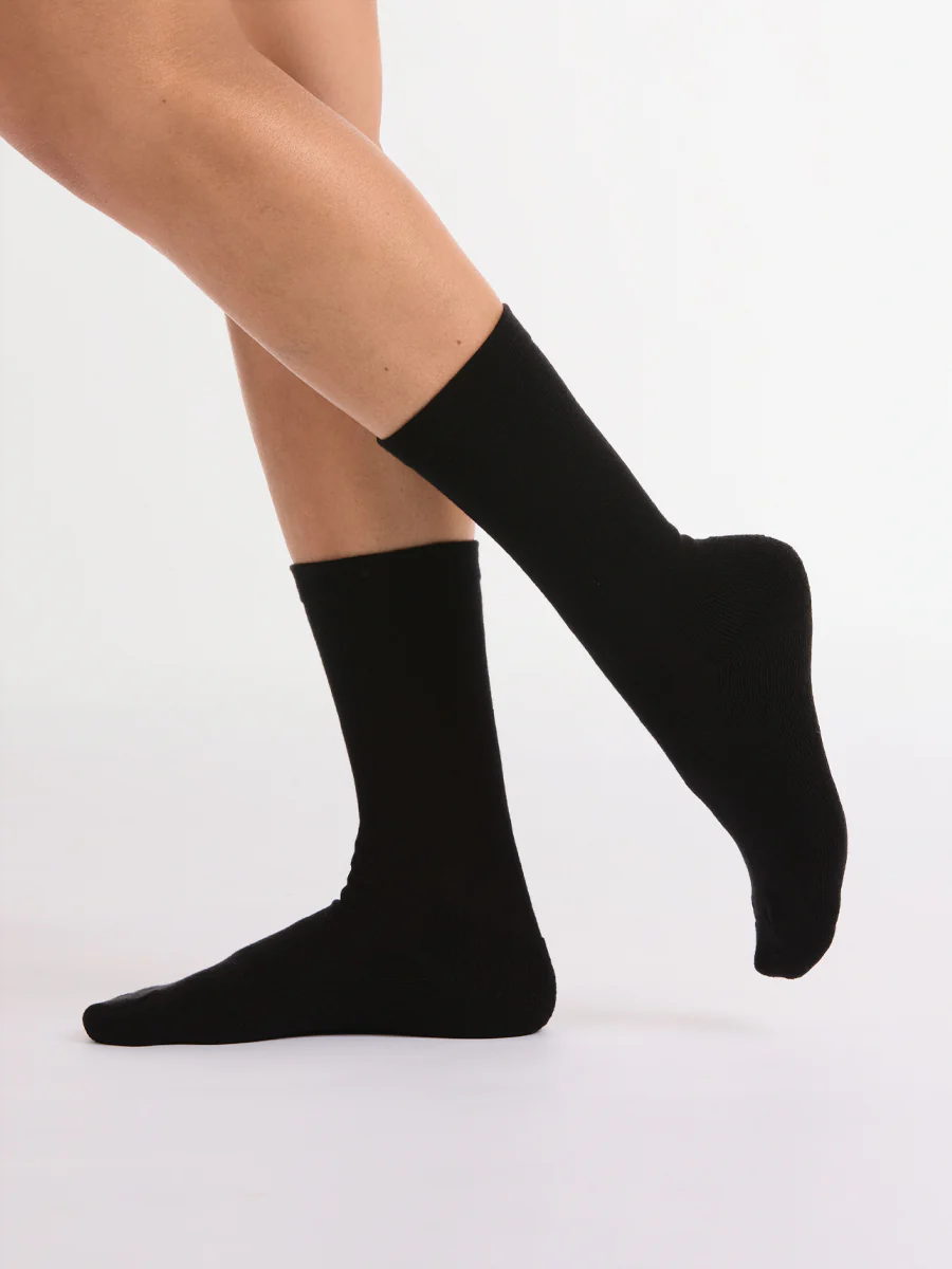 Women's All Day Cotton Rich Cushioned Crew Socks 2 Pack - Image 3