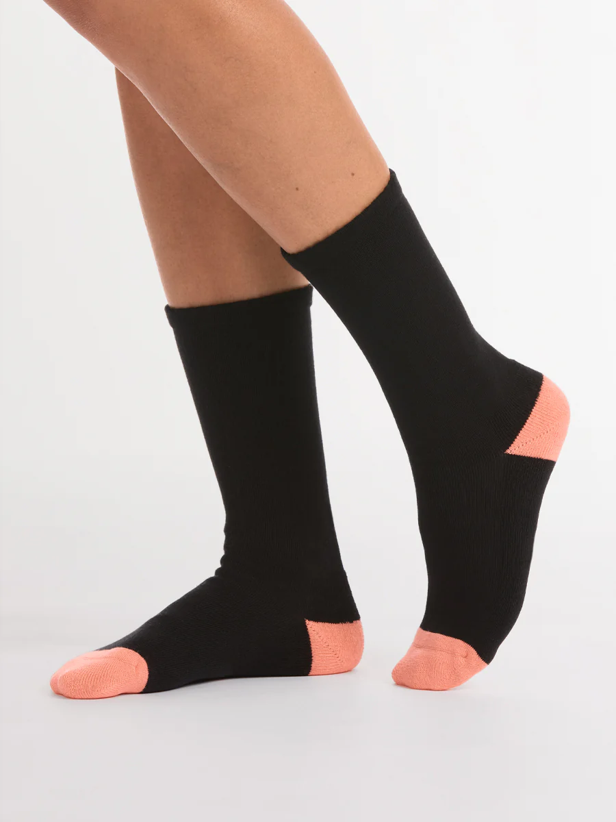 Women's All Day Cotton Rich Cushioned Crew Socks 2 Pack - Image 3