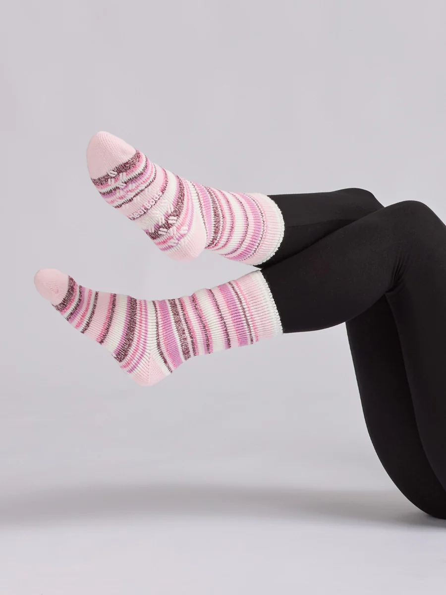 Women's Heat Bods Brushed Crew Socks 1 Pack - Image 3