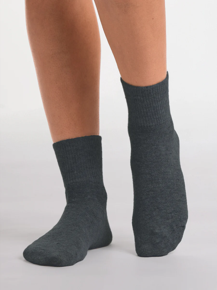 Women's Heat Bods Wool Ribbed Boot Sock 3 Pack - Image 3