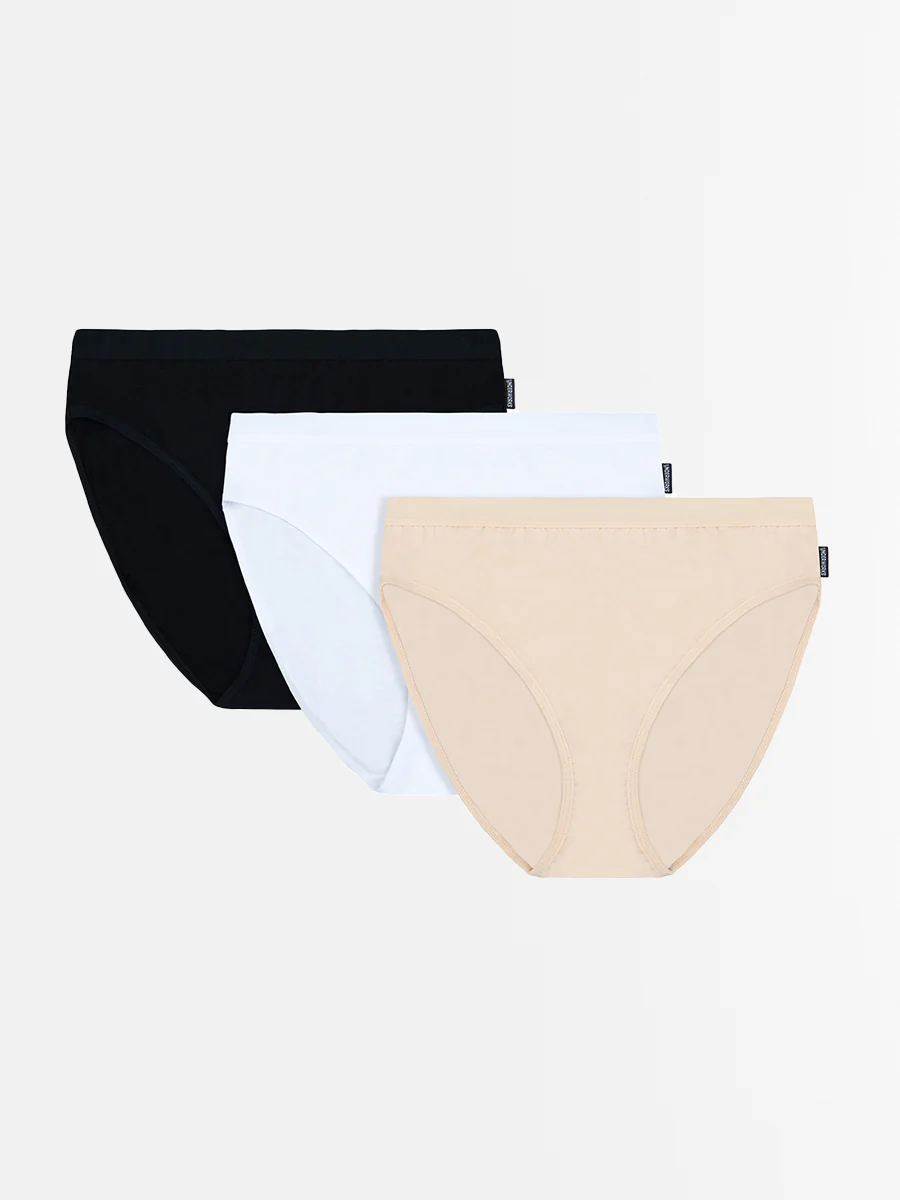 Women's Hi Cut Brief 3 Pack - Image 4